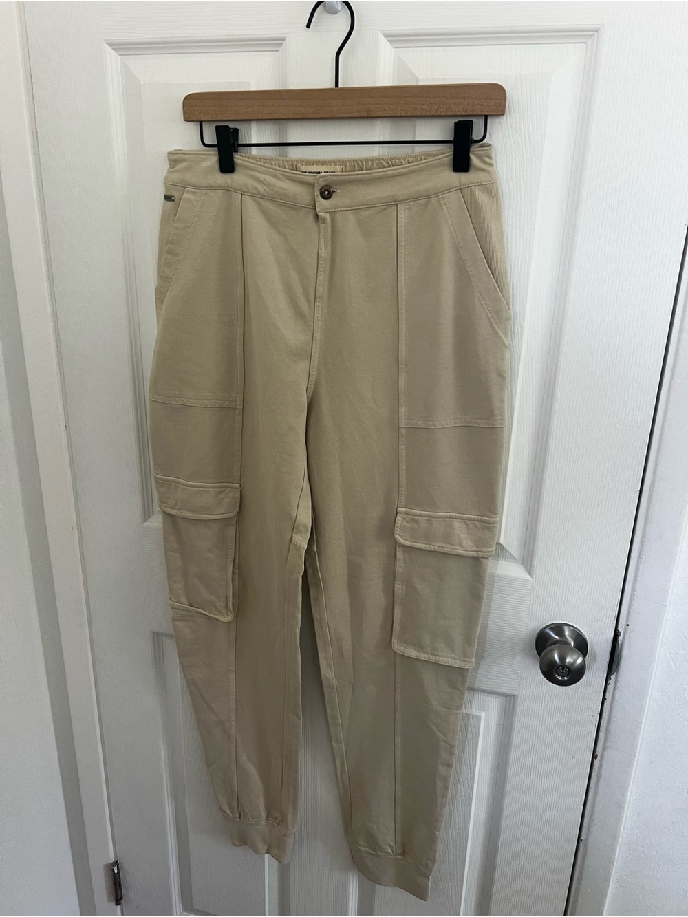The Normal Brand Beige Cargo Pants - Utility Jogger